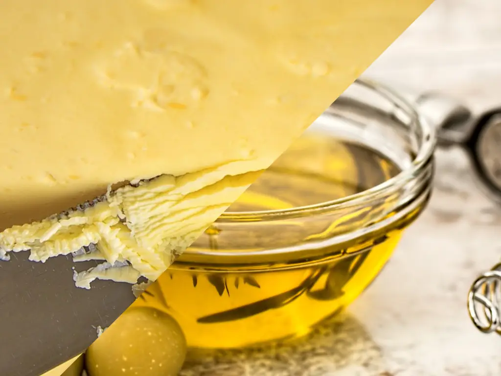 ¿Qué es mejor? ¿Mantequilla o aceite de oliva?